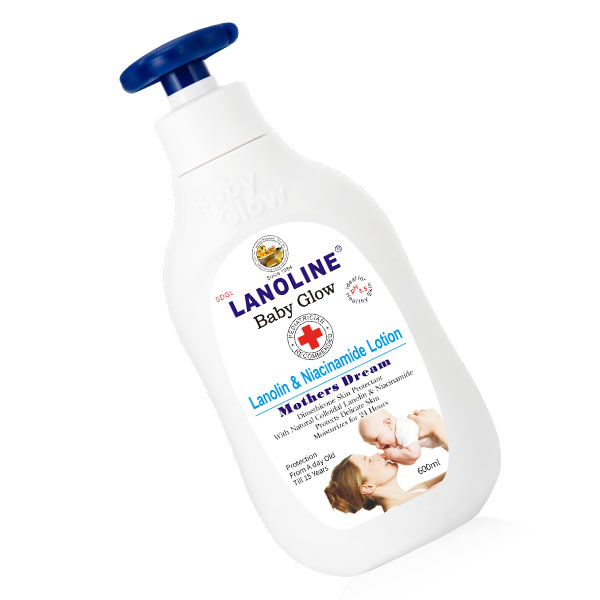 Baby-Glow-Body-Lotion-Lanoline-&-Niacinamide-slant