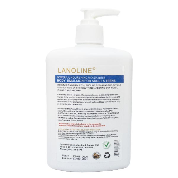 Lanoline Body Emulsion Lotion - 500ml - Image 3